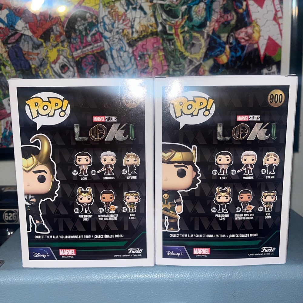 Loki Funko Pop Set - Picture 3 of 6